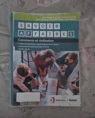 Libro di francese: Savoir affaires.