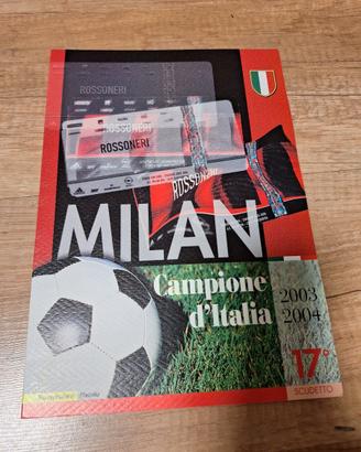 Folder A.C. Milan Campione d’Italia 2003-2004