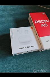 Xiaomi Redmi A5 più cuffie