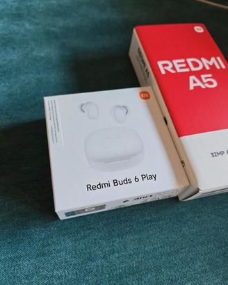 Xiaomi Redmi A5 più cuffie