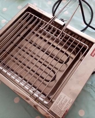 Griglia elettrica acciaio inox