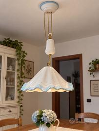 Lampadario in ceramica designe particolare