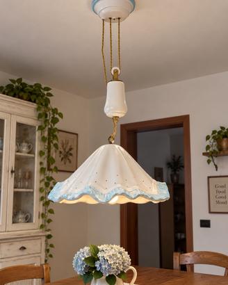 Lampadario in ceramica designe particolare