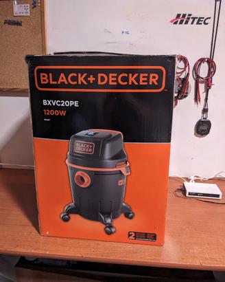 BLACK+DECKER Aspiratore Solidi e Liquidi BXVC20PE