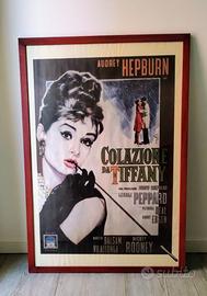 Quadro con stampa originale Colazione da Tiffany