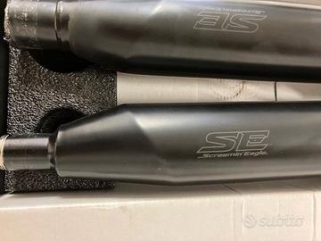 Scarichi Screamin Eagle M8 black e chrome