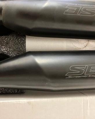 Scarichi Screamin Eagle M8 black e chrome