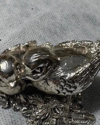 Piccola statuetta in R argento.