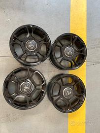 4 Cerchi Usati Originali 500 ABARTH 7X17 4X98 ET 3