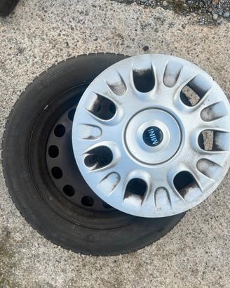 Cerchi auto in ferro da 15 pollici mini cooper