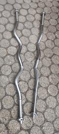  Bilancieri Ez curl 120 cm filettato 28 mm +ghiere
