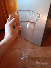Vaso cristallo alto