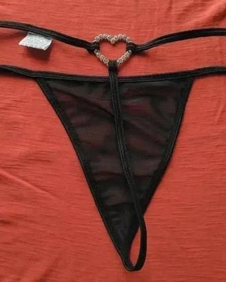 Perizoma donna nuovo - colore nero - taglia S