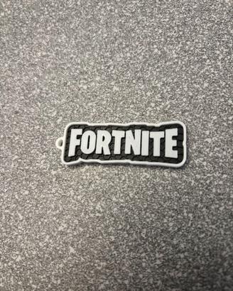 Portachiavi Fortnite Bianco e Nero