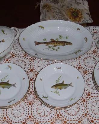 Servizio da pesce Richard-Ginori