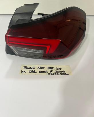 STOP FANALE POSTERIORE A LED DESTRO OPEL Corsa F S