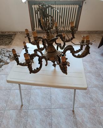 lampadario a 12 luci