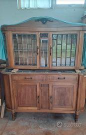 Credenza legno e marmo