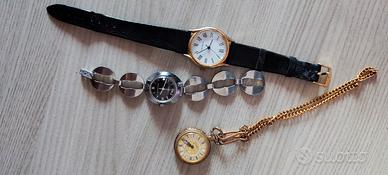 lotto orologi vintage meccanici Timex Angel 