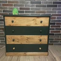 Cassettiera in legno