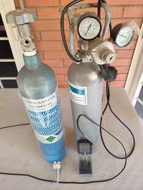 Impianto CO2 per acquario 
