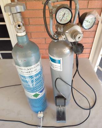 Impianto CO2 per acquario 