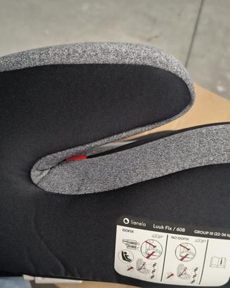 alzatina Lionelo Luuk Fix con isofix