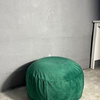 Pouf Verde - Piccola, Resistente e di Design