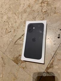 IPHONE 16 NUOVO SIGILLATO NERO