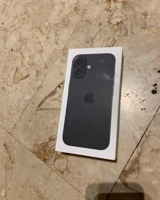 IPHONE 16 NUOVO SIGILLATO NERO