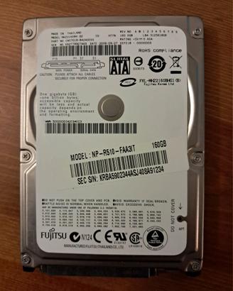 Hard Disk (HDD) Fujitsu 160 GB SATA