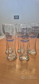 5 bicchieri birra Weihenstephan  da 0.5 