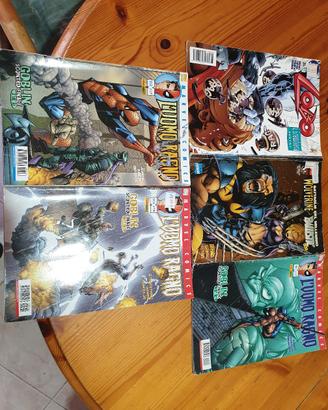 fumetti lobo spiderman ecc.