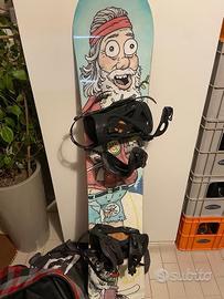 Set snowboard