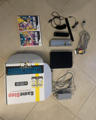 nintendo wii + just dance 2016/2018