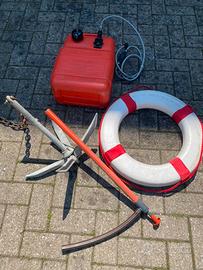 Attrezzatura nautica gommone/ barca