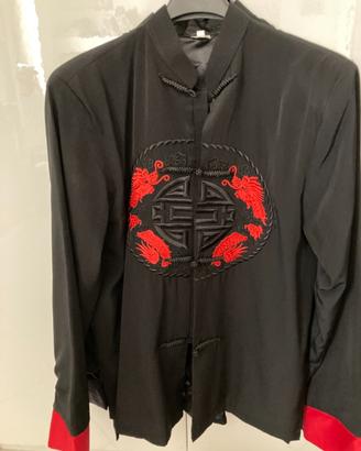 Kimono giacca in seta TAGLIA SMALL
