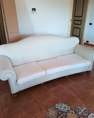 Divano 3 posti ecopelle 