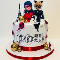 Torta scenografica miraculus