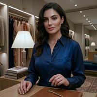 CAMICIA DONNA GIORGIO ARMANI ORIGINALE TAGLIA 42
