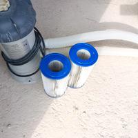 pompa piscina Intex con tubi e filtro