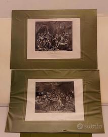 INCISIONI William Hogarth (Londra, 1697 - 1764)