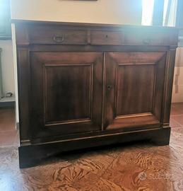 Credenza in Noce Massello fine '800