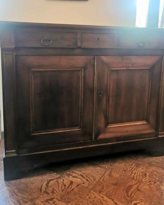 Credenza in Noce Massello fine '800