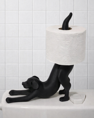 Portarotolo di carta igienica a forma de cane