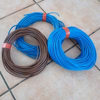 3 rotoli fili elettrici 