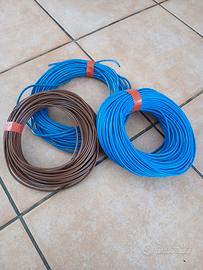 3 rotoli fili elettrici 