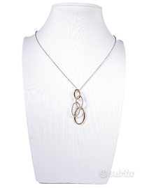 Collana con pendente in oro e diamanti