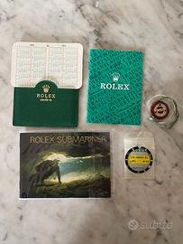 Corredo originale Rolex Submariner