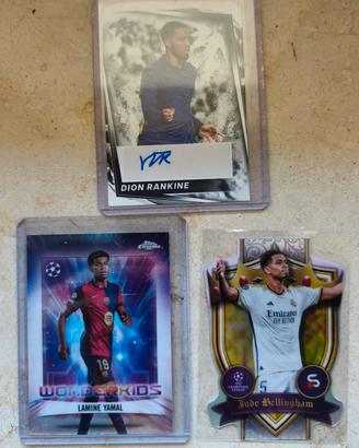 Lotto carte Topps numerate 